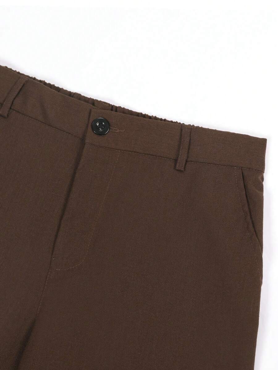 LEINENHOSE MIT TASCHEN