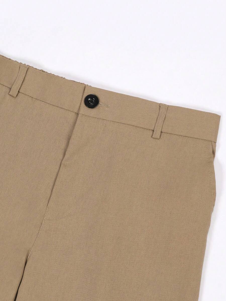 LEINENHOSE MIT TASCHEN