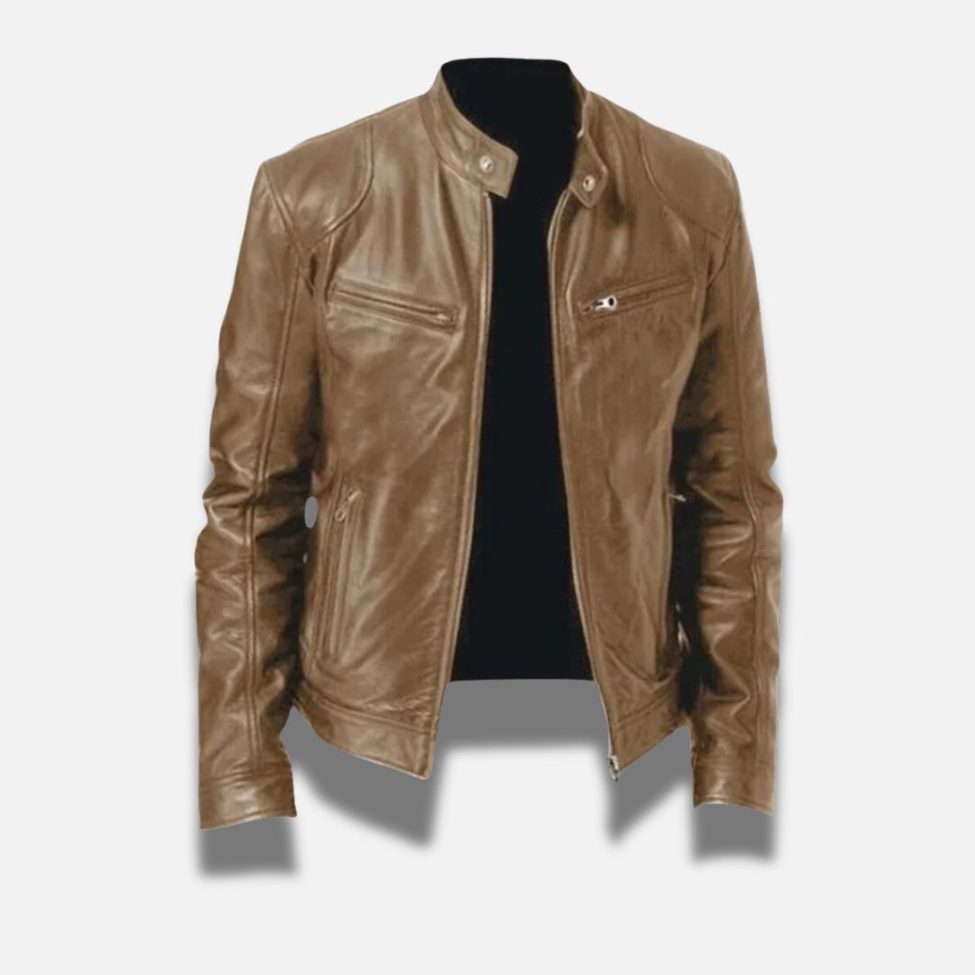 THARAH - Zeitlose Lederjacke