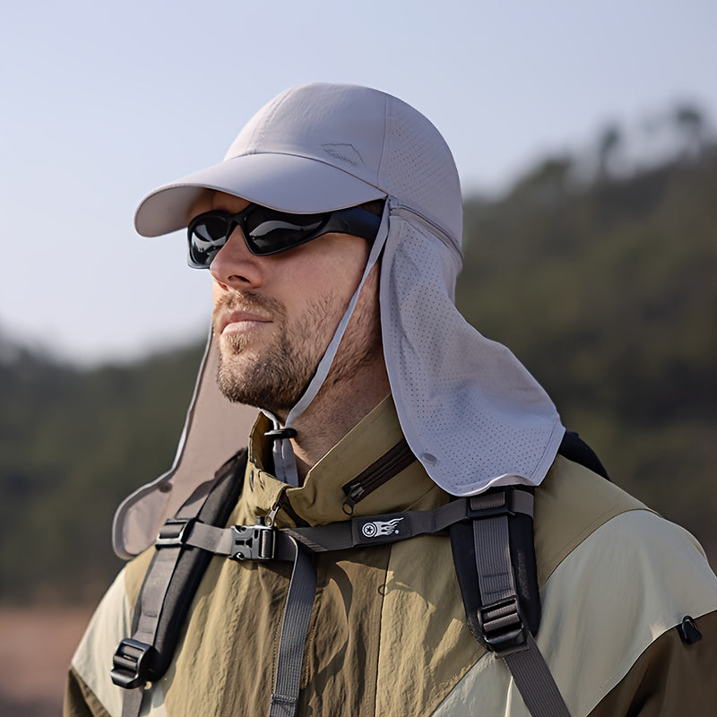 Sommer-Sonnen-Cap mit Nackenschutz