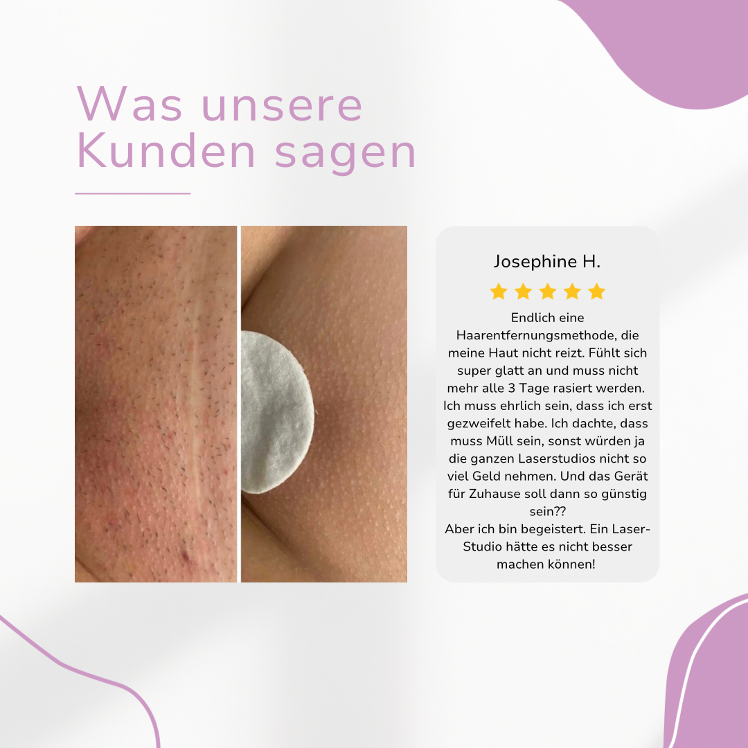 THARAH IPL Hair Remover I Die führende Laser-Haar-Entfernung für Zuhause