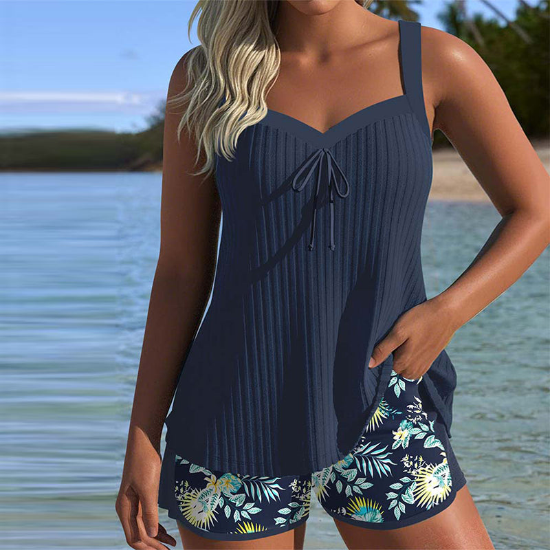 Teresa - Gestreiftes Strand Set