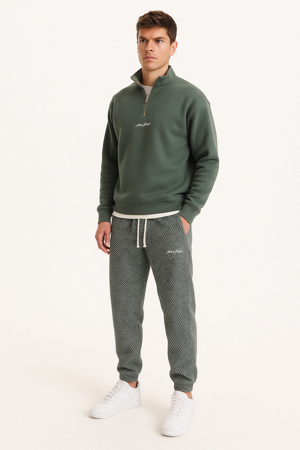 THARAH | LÄSSIGE HOSE MIT MUSTER