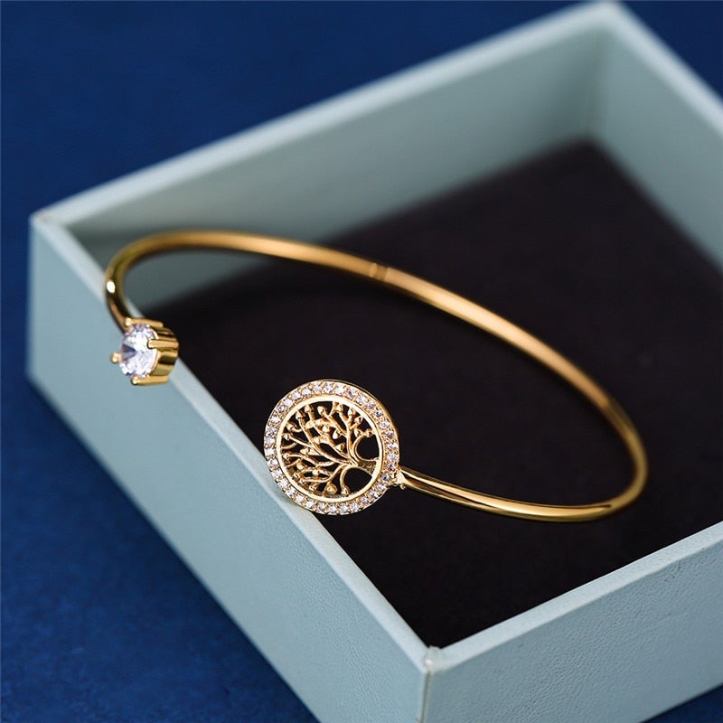 Vera™ | Verstellbares Armband Baum des Lebens