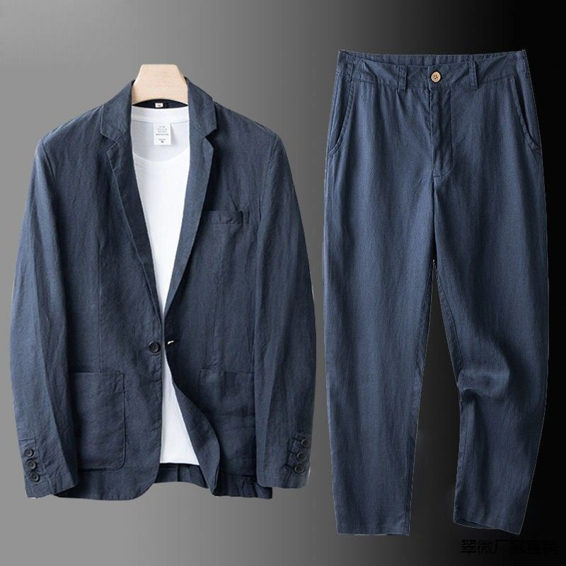 THARAH | Eleganter Leinenanzug