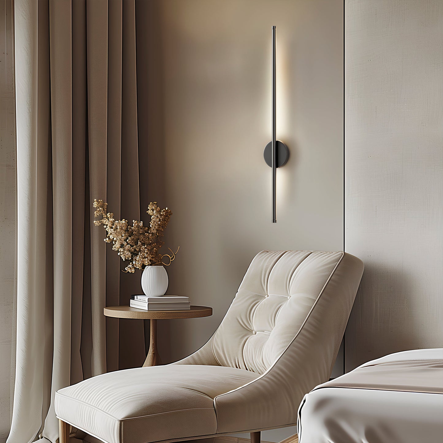 DRAHTLOSE MODERNE WANDLEUCHTEN (SET MIT 2)
