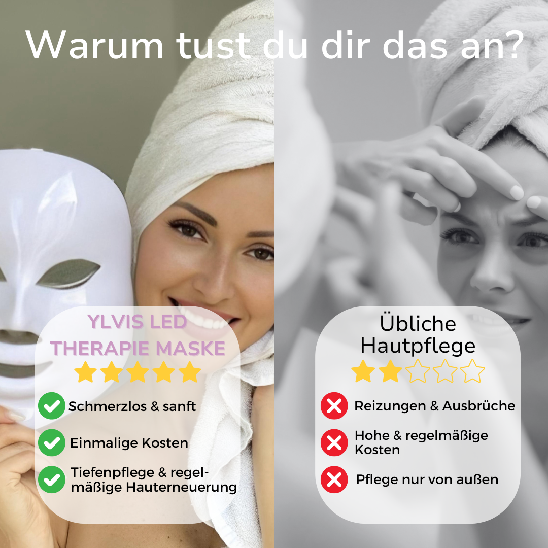 THARAH LED Licht Therapie Maske