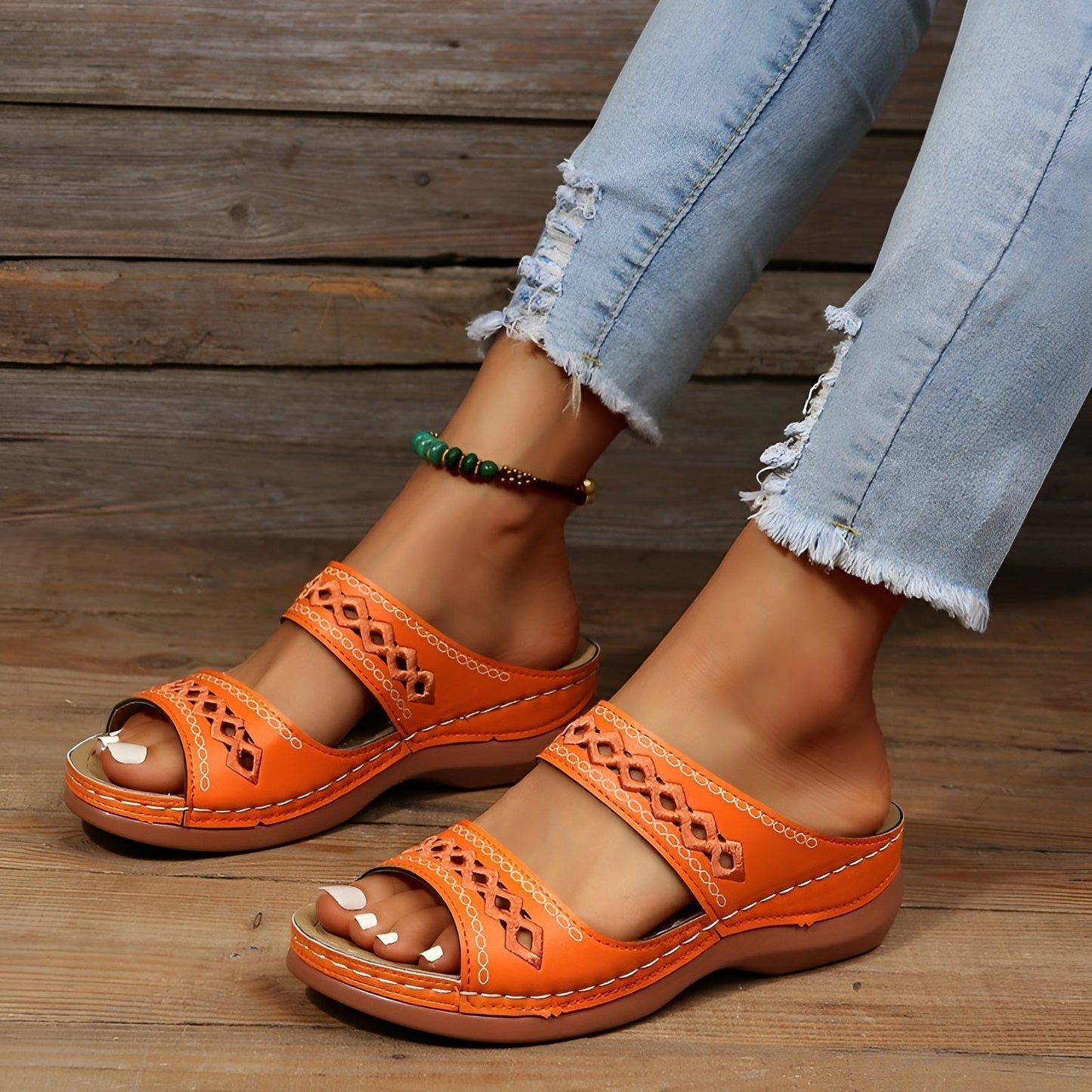 Nova™ Orthopädische Sandalen - Ergonomische Unterstützung & Stoßdämpfender Komfort