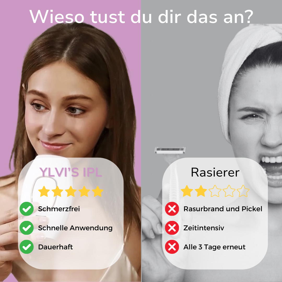 THARAH IPL Hair Remover I Die führende Laser-Haar-Entfernung für Zuhause