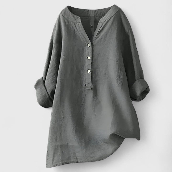 Larienne | Elegantes Hemd mit Knopfleiste