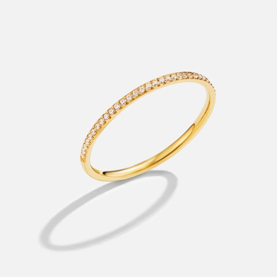 Bague d'éternité en cristal