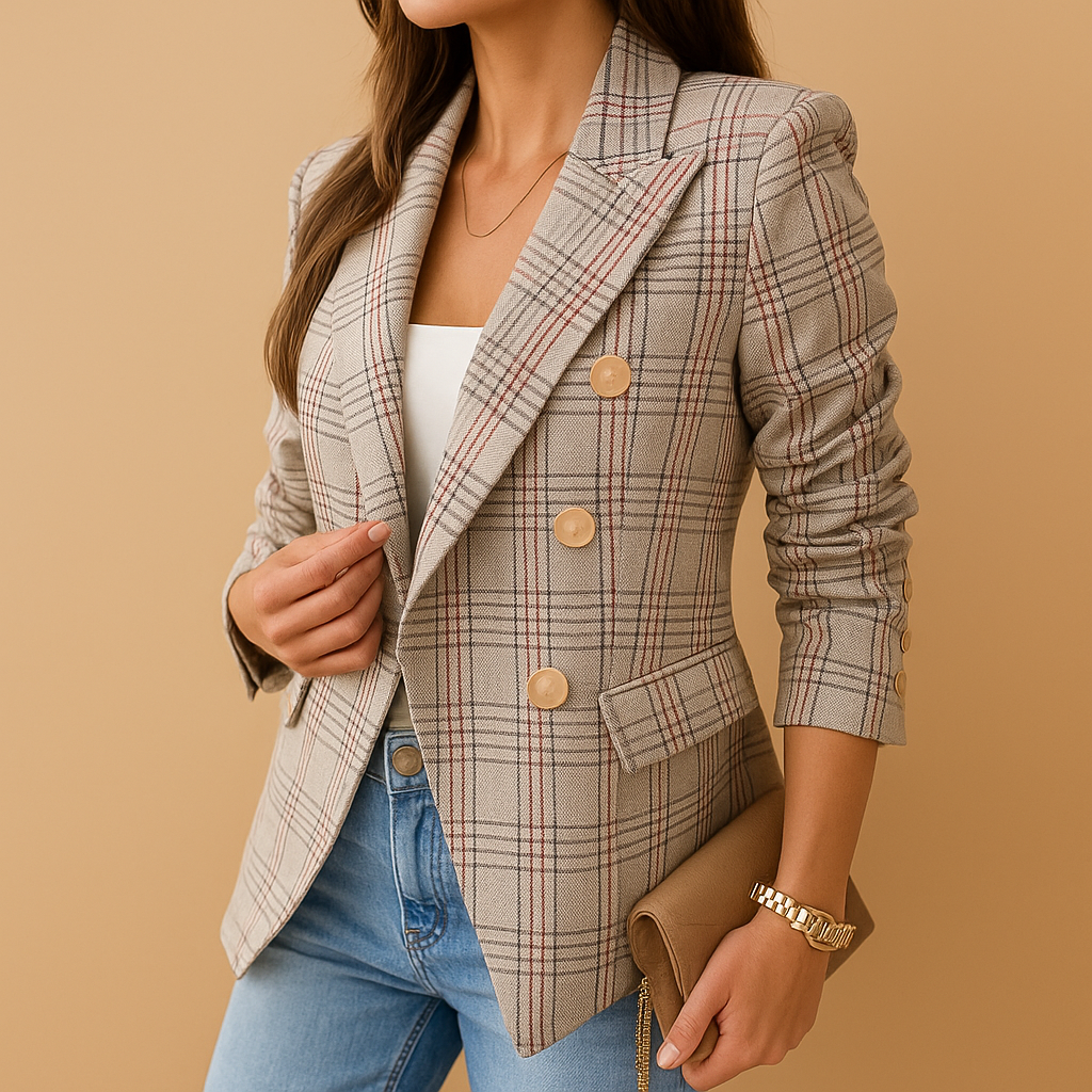 Rive™ | Figurbetontes Blazer mit eleganten Details für Frauen