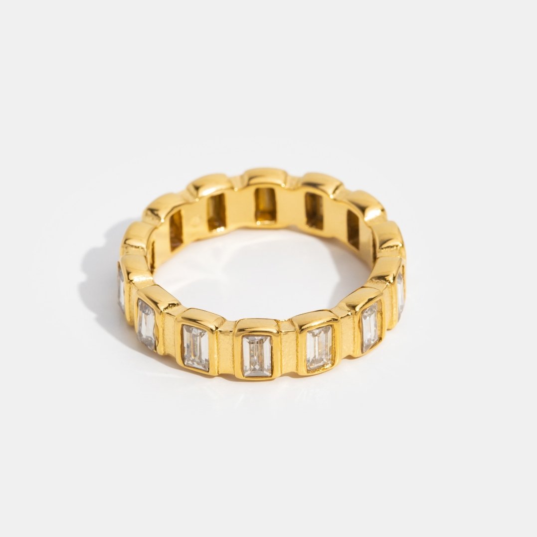 Bague Gigi en cristal carré