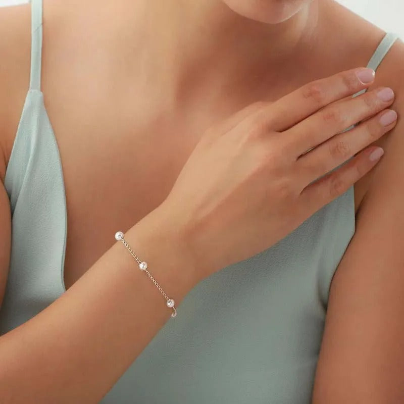 Franky™ | Elegantes Armband aus natürlichen Perlen
