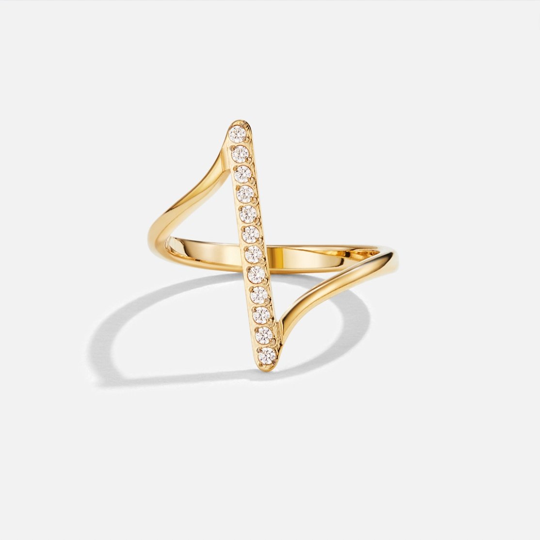Bague en or torsadée Mila
