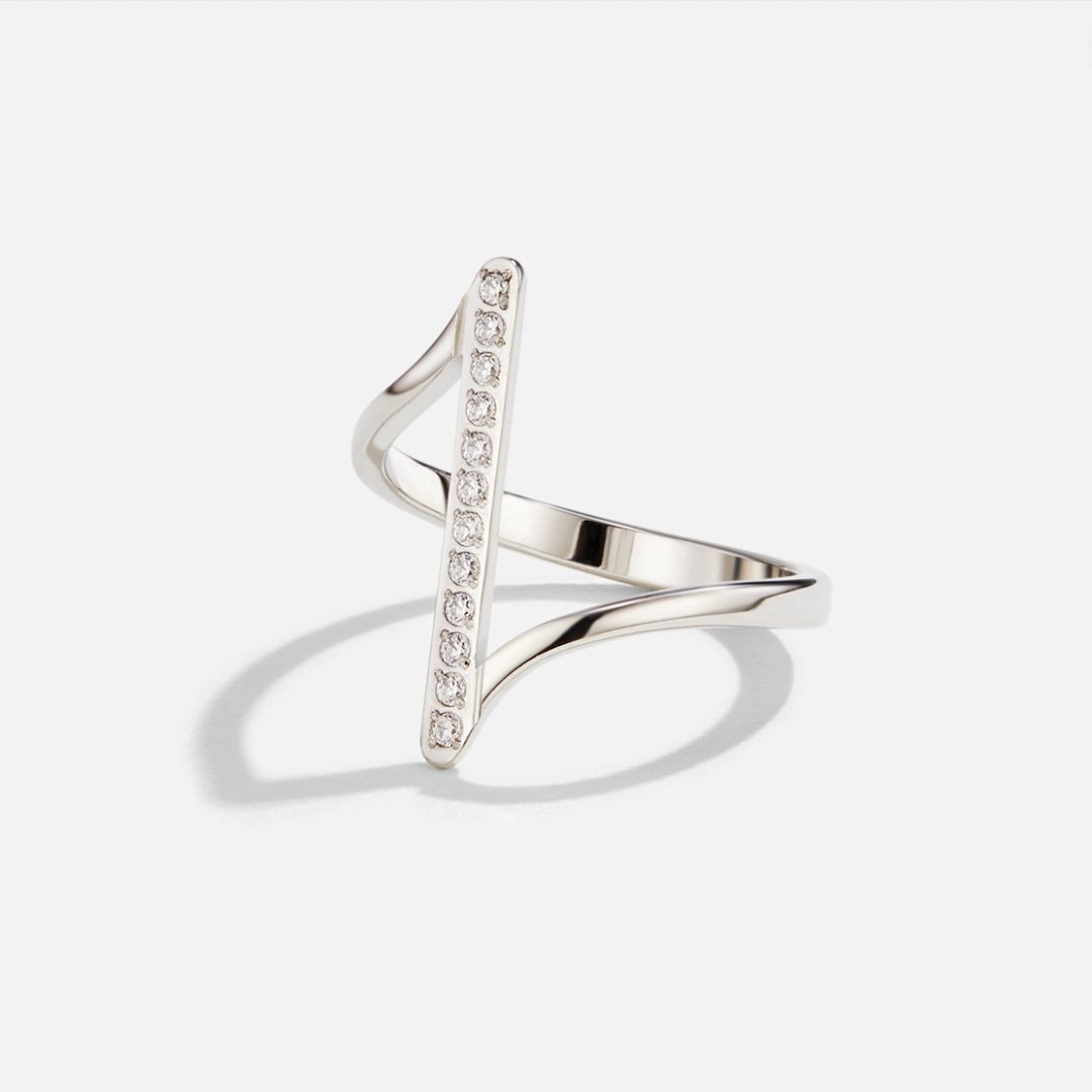 Bague en argent torsadé Mila