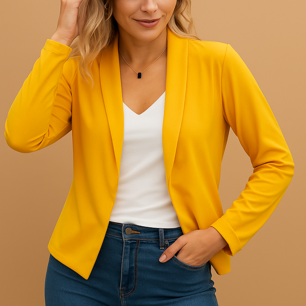 Rive™ | Eleganter offener Blazer für Damen, moderne Passform