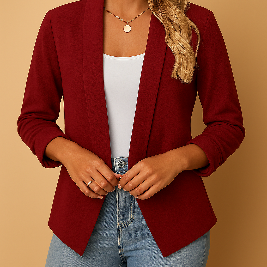 Rive™ | Eleganter offener Blazer für Damen