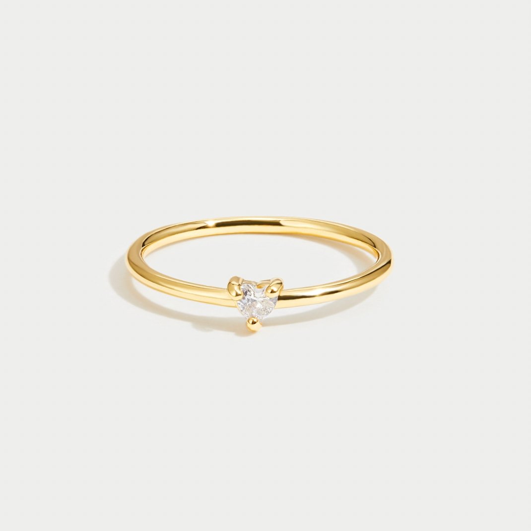 Petite bague Love Crystal Heart