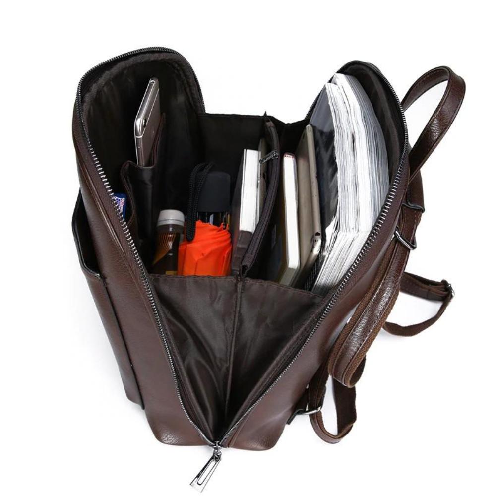 Naomi | Zwei-Reißverschluss-Tasche Zeitlos Mit Eleganter Schlichtheit