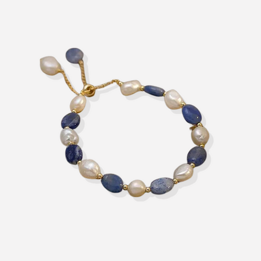 Oceana™ | Perlenarmband & Meeressteine