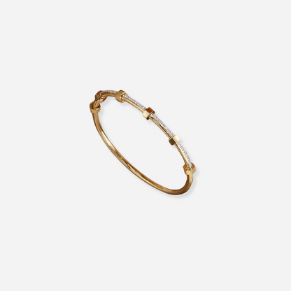 Madison™ | Goldenes Moissanite-Armband