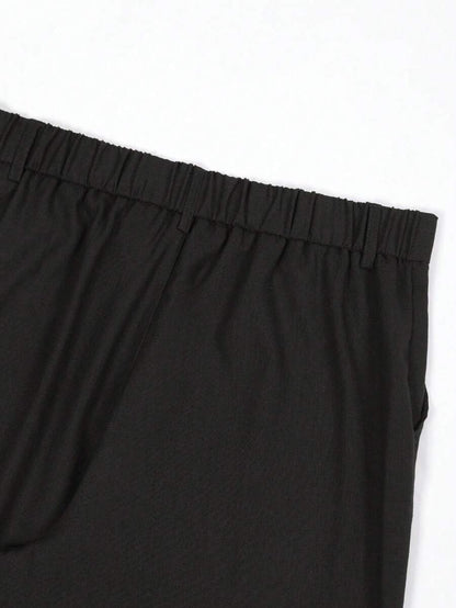 LEINENHOSE MIT TASCHEN