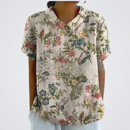 Lina | Bluse mit floralen Design |