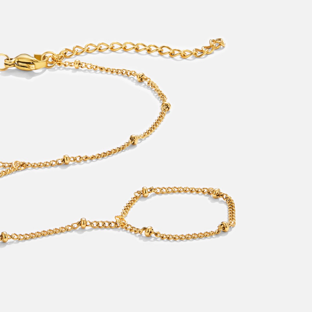 Bracelet de chaîne en or