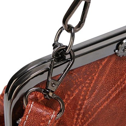 Mila | Zeitlose Vintage Tasche mit elegantem Riegelverschluss