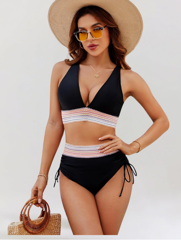 Frances – Hochgeschnittener Bikini Set mit Bauchkontrolle