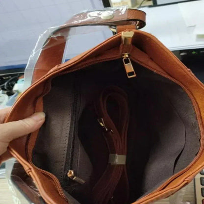 Tessa | Vintage Schultertasche Im Klassischen, Zeitlosen Design