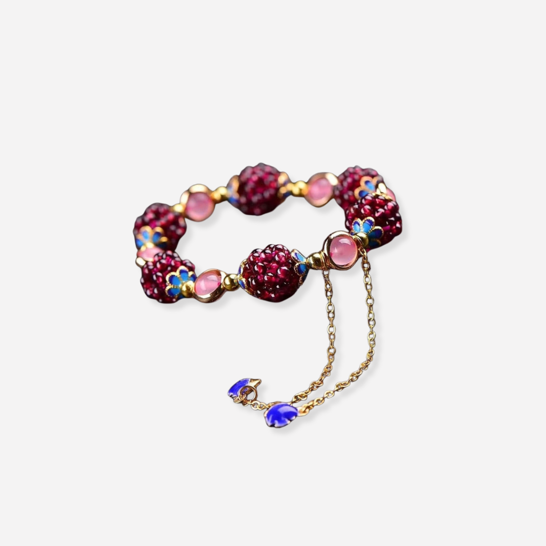Berrya™ | Armband mit Natursteinen & Charms