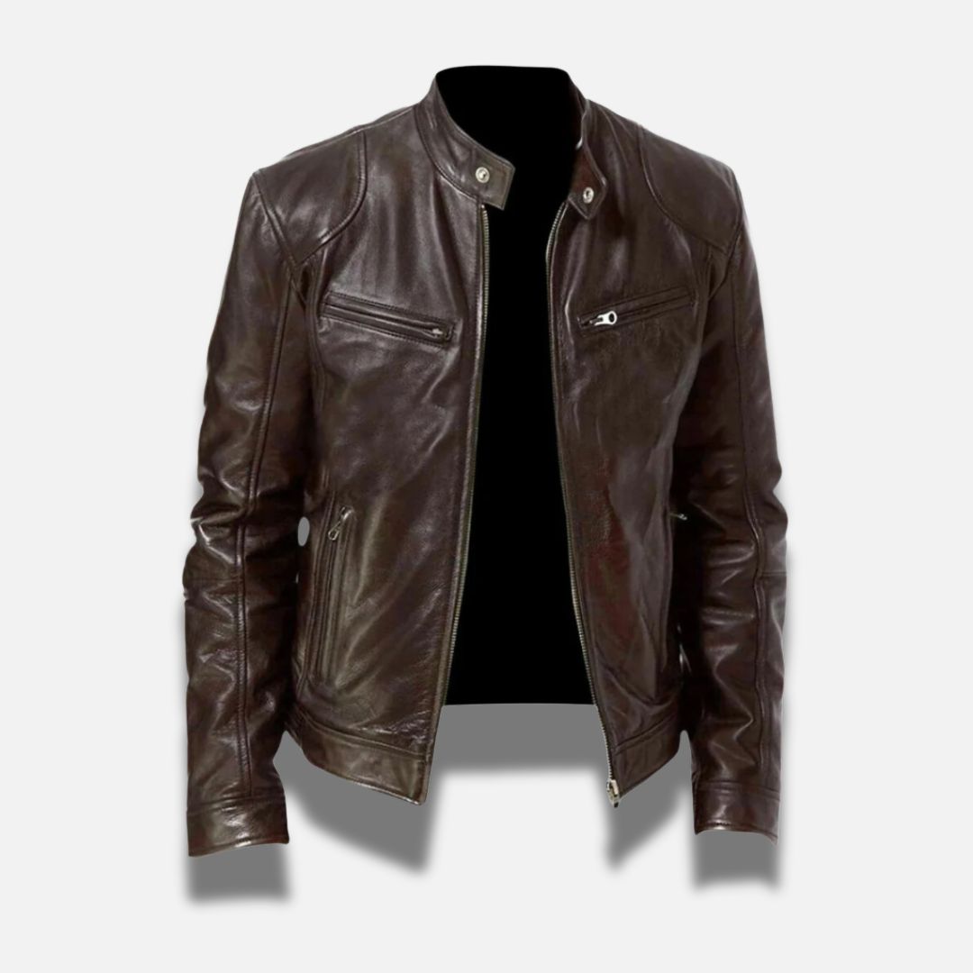 THARAH - Zeitlose Lederjacke