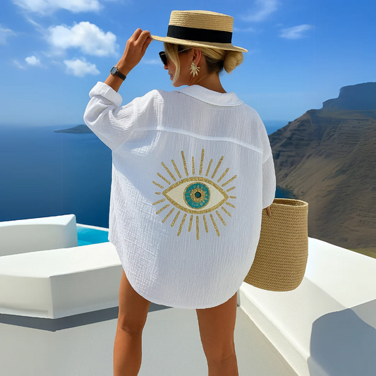 Solène | Leichte Bluse im Boho-Chic-Stil