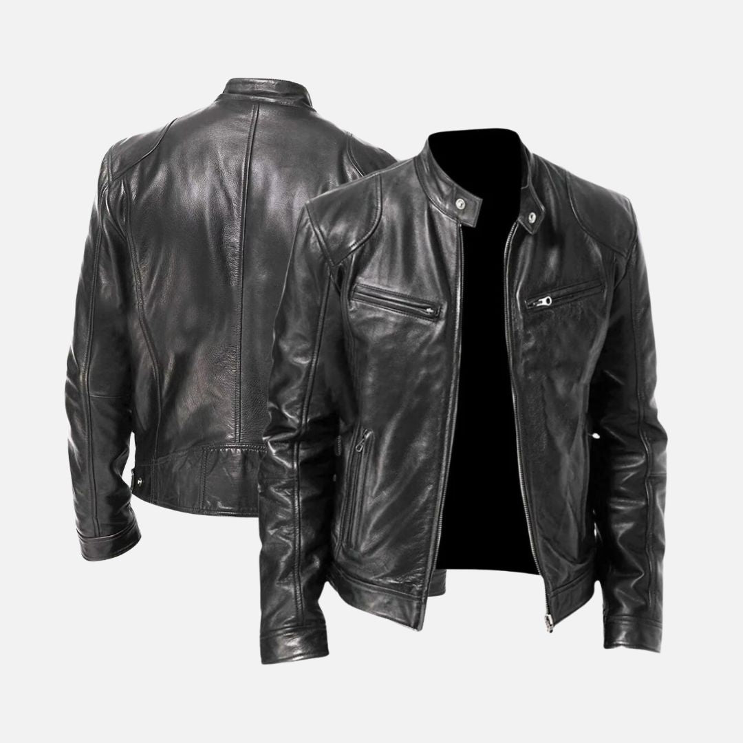 THARAH - Zeitlose Lederjacke