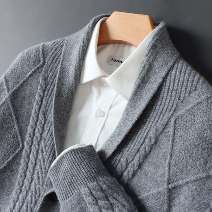 Savoca Strickjacke aus Merinowolle