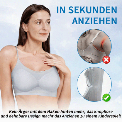 Nahtloser & ultradünner Sommer-Komfort-BH aus Eisseide in Übergröße