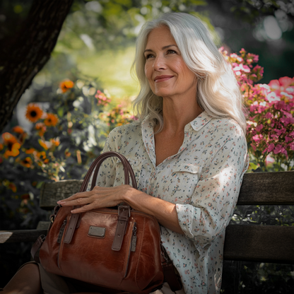 Silke | Elegante Heritage-Deklarationstasche