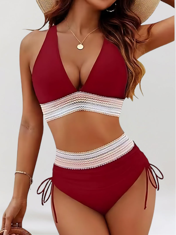 Frances – Hochgeschnittener Bikini Set mit Bauchkontrolle