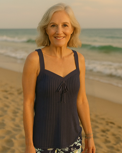 Teresa - Gestreiftes Strand Set