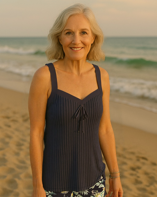 Teresa - Gestreiftes Strand Set