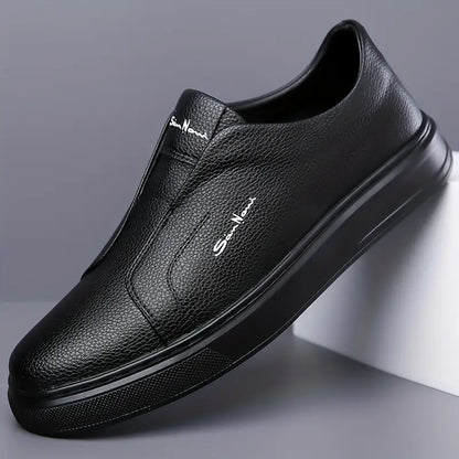 Leder Slipper Schuhe