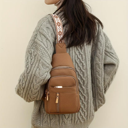 Fiona | Schultertasche mit Rollkoffer