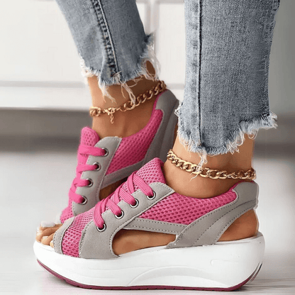 Aase Plattform Sneakers - Stilvoller Komfort für den Alltag