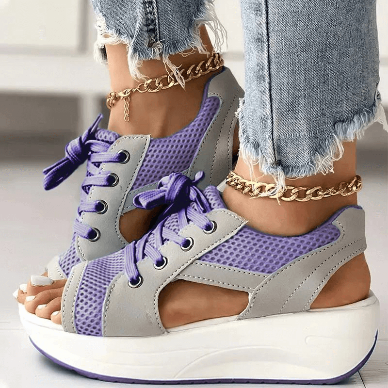 Aase Plattform Sneakers - Stilvoller Komfort für den Alltag