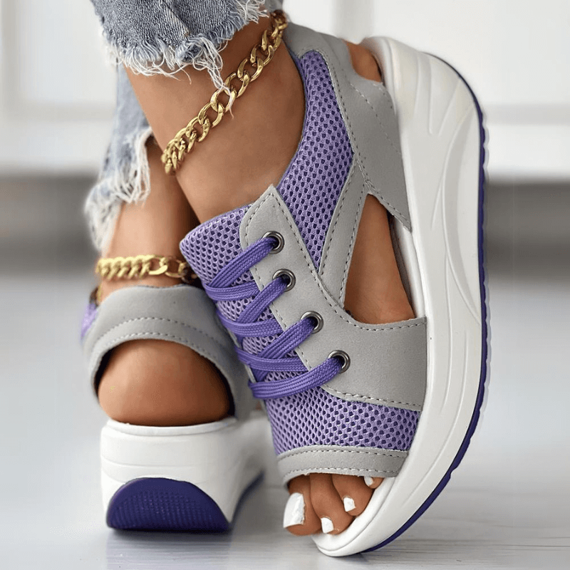 Aase Plattform Sneakers - Stilvoller Komfort für den Alltag