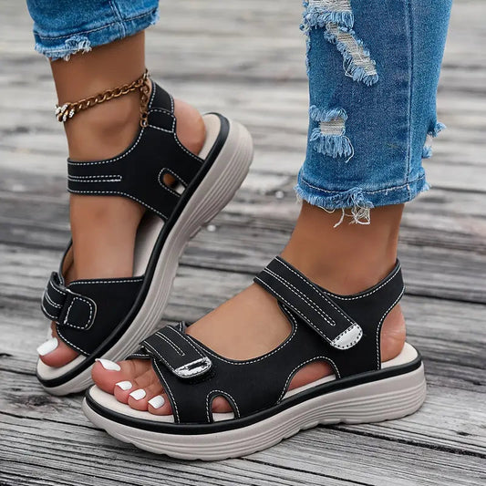 Alia™ Keilsandalen für Frauen - Ultimativer Komfort & Anpassbare Passform