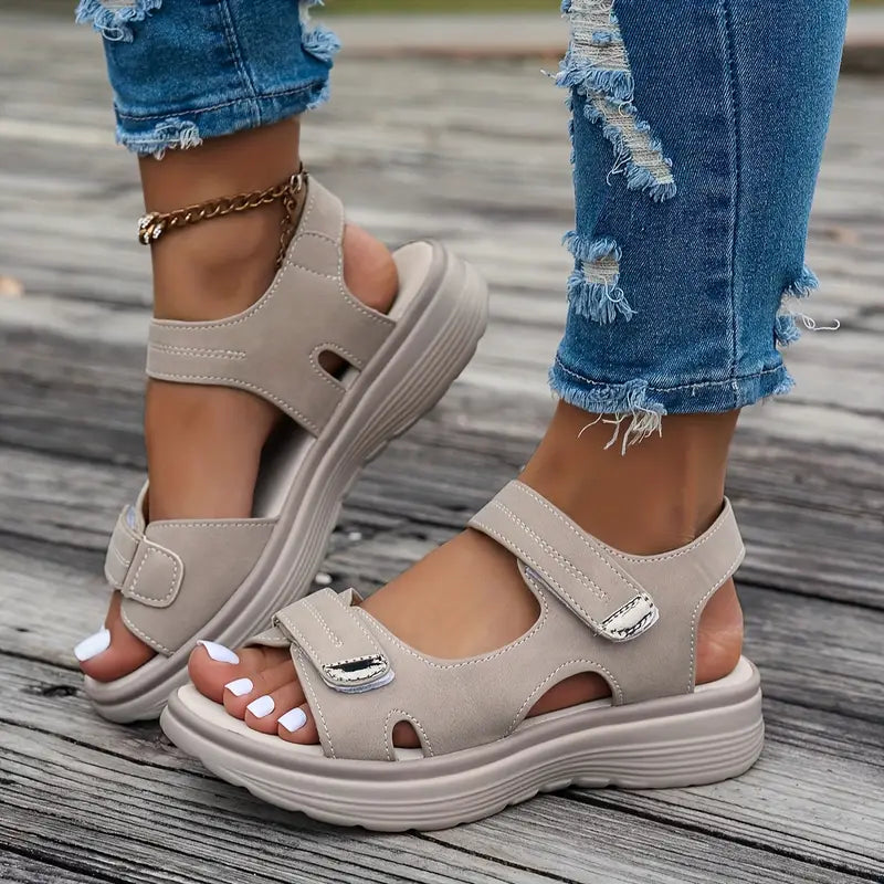 Alia™ Keilsandalen für Frauen - Ultimativer Komfort & Anpassbare Passform