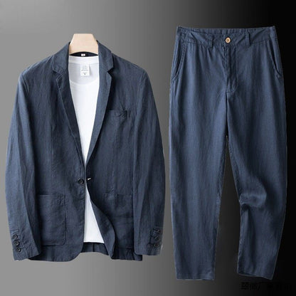 THARAH | Eleganter Leinenanzug